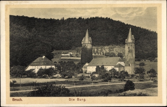 Ak Bruch in der Eifel, Burg