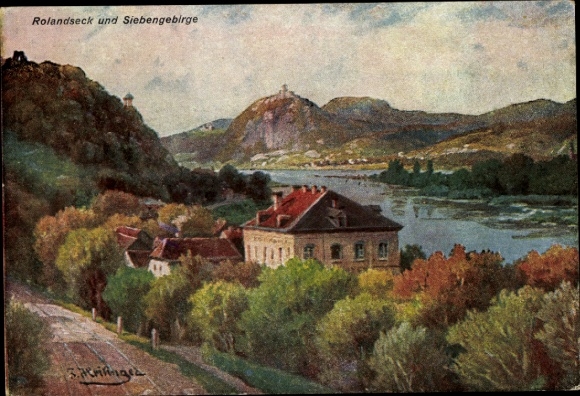 Artist PC Rolandseck Remagen am Rhein, panorama, Siebengebirge