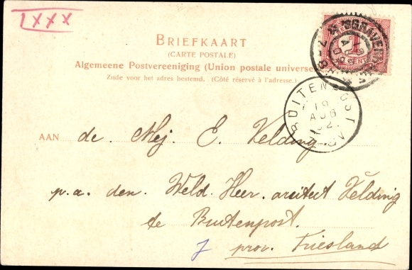 Postcard &#39;s Gravenhage Den Haag Zuid-Holland, Barracks, Firing Soldiers