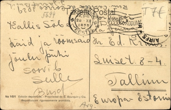 Postcard Buenos Aires Argentina, Andenes del FCCA, train station, interior view