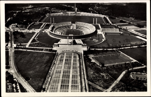 PC Berlin Charlottenburg Westend, Reichssportfeld, aerial photo