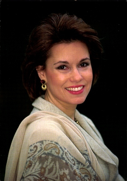 Ak Maria Teresa von Luxemburg, Portrait