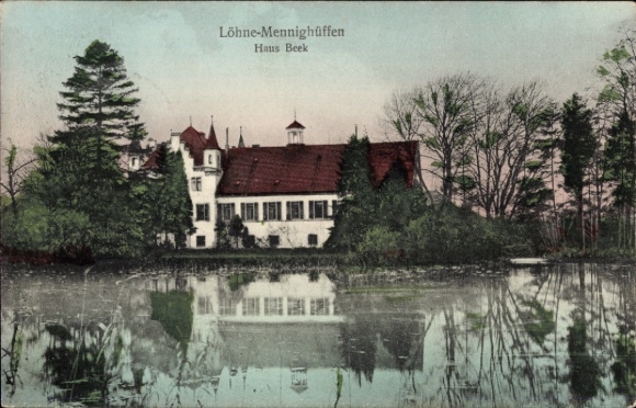 Ak Mennighüffen Löhne in Westfalen, Haus Beek