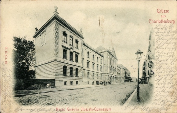 Ak Berlin Charlottenburg, Neues Kaiserin-Augusta-Gymnasium