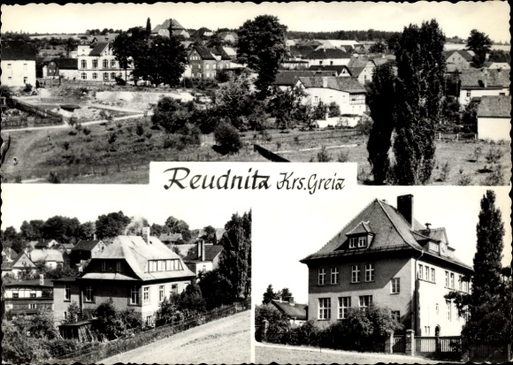 PC Reudnitz Mohlsdorf Teichwolframsdorf Thuringia, locality, school, partial views