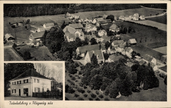 Ak Trunkelsberg Unterallgäu, Fliegeraufnahme
