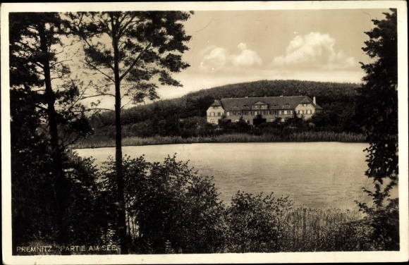 PC Premnitz in Havelland, lot at the lake, villa