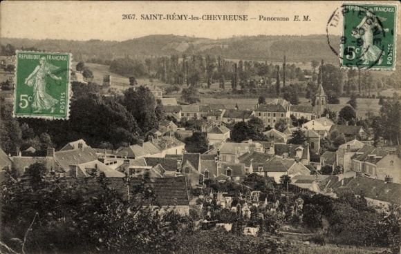 Ak Saint Rémy lès Chevreuse Yvelines, Panorama