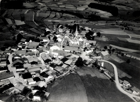 Photo Kreutzberg Kreuzberg Freyung in the Bavarian Forest, aerial photograph