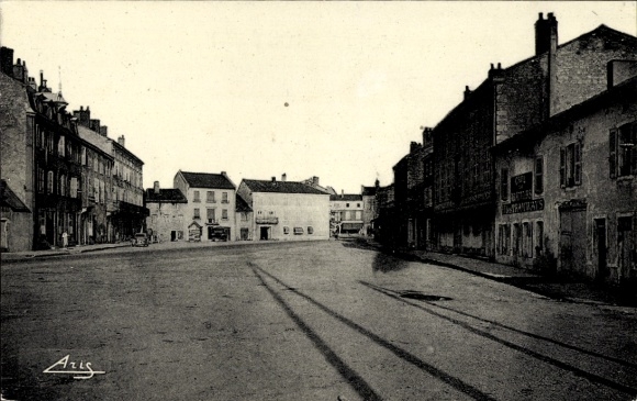 Ak Pont de Vaux Ain, Place Bertin