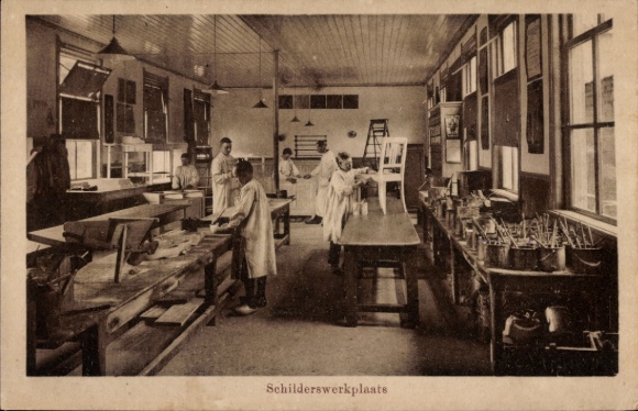 Ak Neerbosch Nijmegen Gelderland, Malwerkstatt