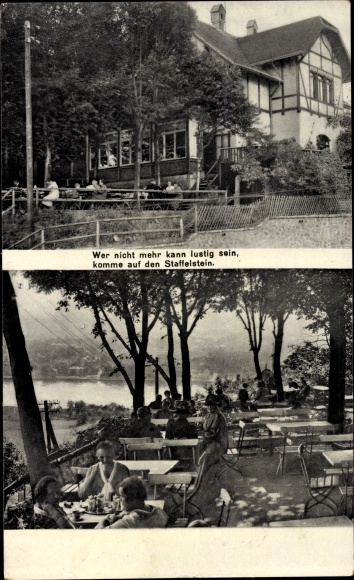 PC Dresden Niederpoyritz, inn on the Staffelstein, terrace