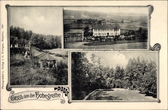 PC Hohegrethe Wickhausen splendor Rhineland Palatinate, Christian convalescent home, forest party