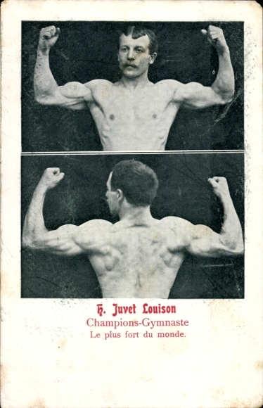 Ak Dresden Blasewitz, F. Juvet Louison Champions-Gymnaste, Le plus fort du monde.