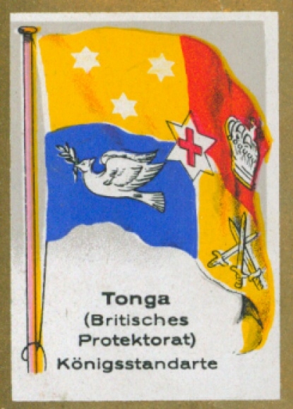 Collection picture Ulmenried flag pictures No. 399, Tonga, British protectorate, king standard