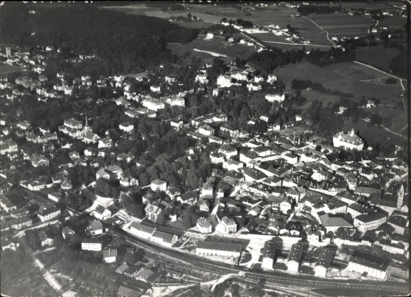 Ak Bad Reichenhall in Oberbayern,  Luftbild