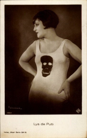 Ak Schauspielerin Lya de Putti, Portrait