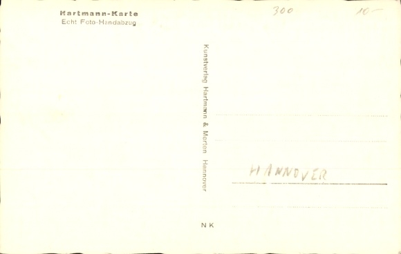 Postcard Hannover in Lower Saxony, lido and beach halls