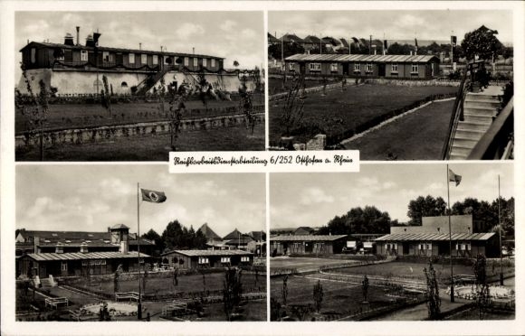 Ak Osthofen in Rheinhessen, RAD-Abteilung 6/252