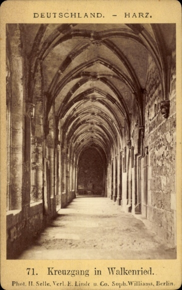 CdV Walkenried am Harz, klasztor, krużganek
