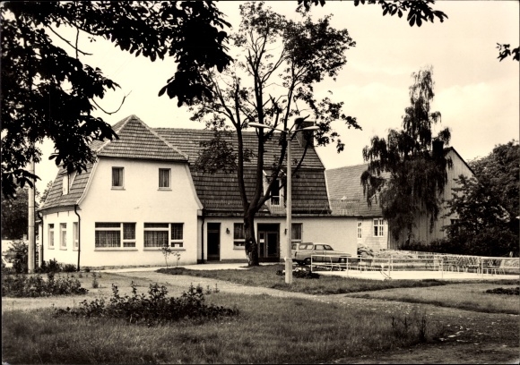 Postcard Wintzingerode Worbis in Eichsfeld Thuringia, local recreation center, restaurant Bodenstein