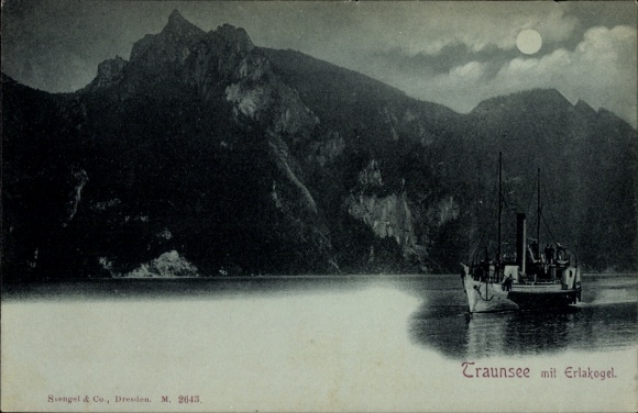 Moonlight KP Traunsee, parowiec, Erlakogel