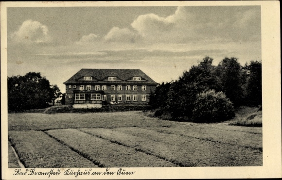 Ak Bad Bramstedt,  Kurhaus an den Auen