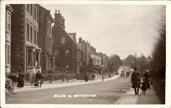 Foto Ak Northampton Northamptonshire England, Straßenansicht