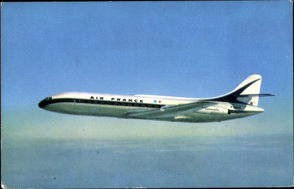 PC French passenger plane, Air France, Caravelle