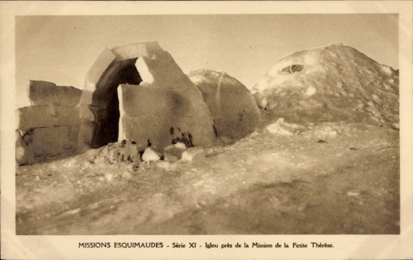 Ak Missions Esquimaudes, Iglou is voorzitter van de Mission de la Petite Therese