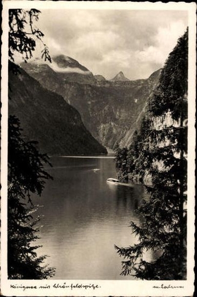10 alte Ak Berchtesgaden, Königssee, verschiedene Ansichtens