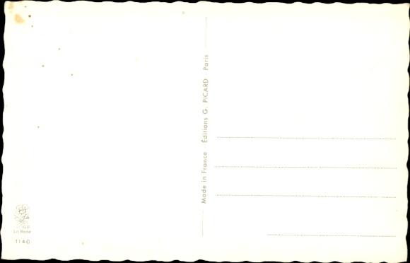 Artist Postcard Chaperon, Jean, This time, I was impressed.., angler, dog