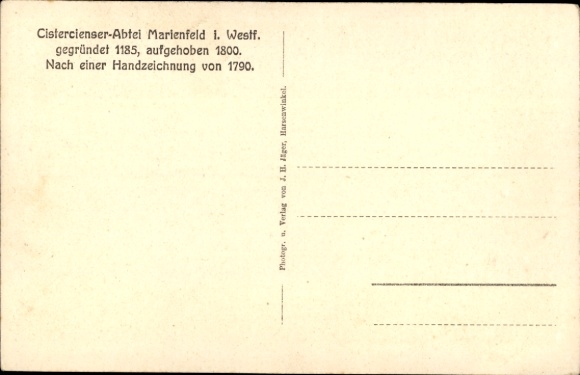 PC Marienfeld Harsewinkel Westphalia, Cistercian Abbey