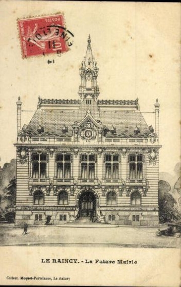 Set von 57 Ak von Le Raincy Seine Saint Denis, diverse Ansichten
