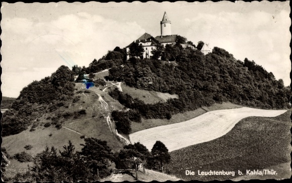 Ak Seitenroda in Thüringen, Leuchtenburg bei Kahla