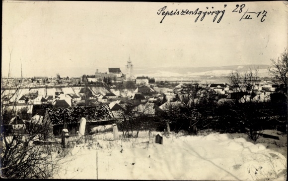 foto Ak Sfântu Gheorghe Sepsiszentgyörgy Saint George Roemenië, algemeen beeld