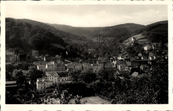 Ak Hohenlimburg Hagen in Westfalen, Blick von Klippchen auf  Landschaft,  Stadtansicht