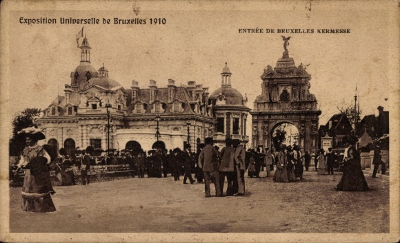 KP Bruksela, Wystawa Światowa 1910, Wejście Bruxelles Kermesse