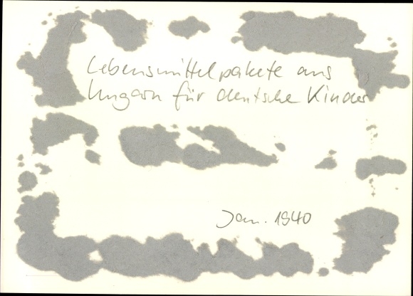 Zdjęcie Hoffmann, Heinrich, węgierskie paczki żywnościowe dla dzieci niemieckich, styczeń 1940 r