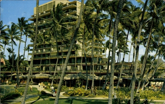 Ak Waikiki Honolulu Hawaï, VS, Hawaiiaans dorp
