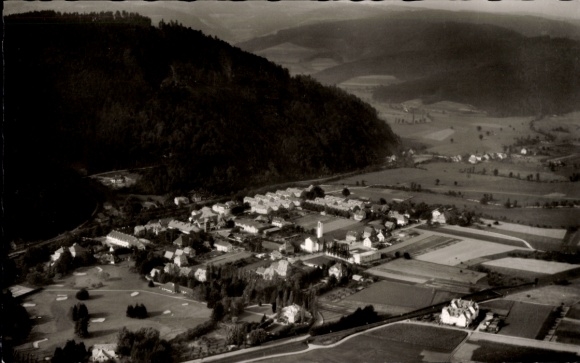 Postcard Gutach im Breisgau Black Forest, aerial photograph