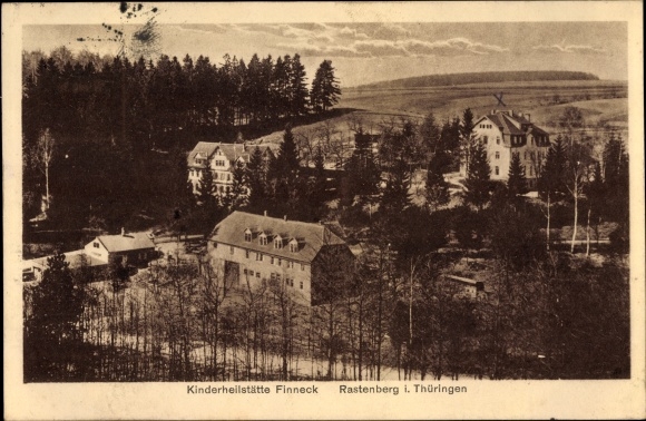 Ak Finneck Rastenberg in Thüringen, Kinderheilstätte