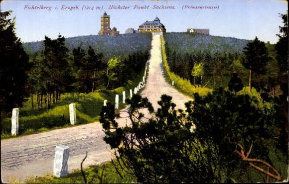 10 alte Ansichtskarten Oberwiesenthal im Erzgebirge Sachsen, Diverse Ansichten