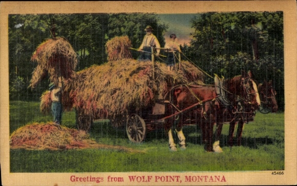 Ak Wolf Point Montana USA, hooioogst