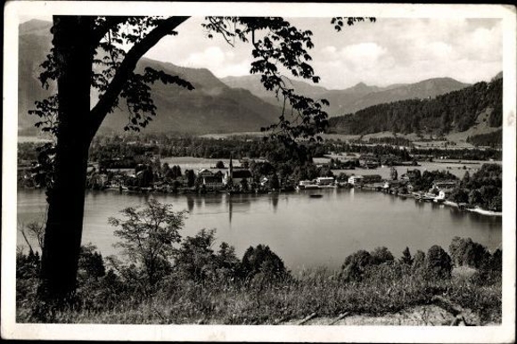 10 old PCs Tegernsee, Rottach Egern in the district of Miesbach Oberbay, various views