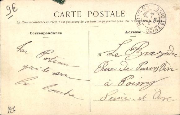 Postcard Malakoff Hauts de Seine, Les Ecoles.