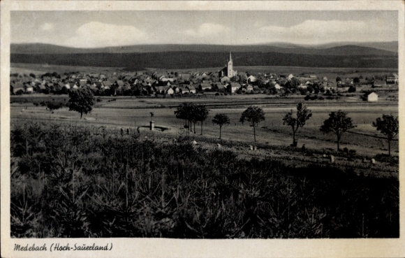 PC Medebach in the Sauerland, panorama