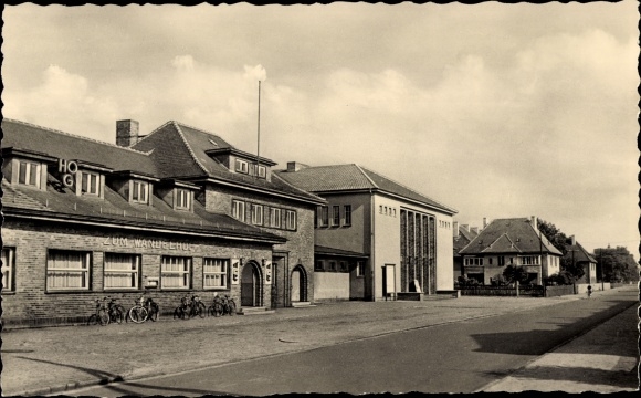 Postcard Schwarzheide in Lower Lusatia, Kulturhaus d. HOG Zum Wandelhof