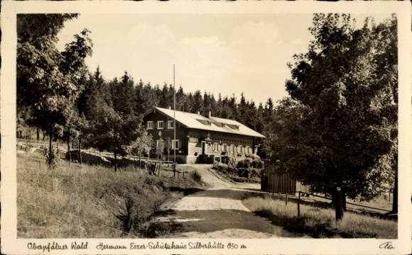 KP Silberhütte Bärnau w Górnym Palatynacie, schronisko Hermanna Essera