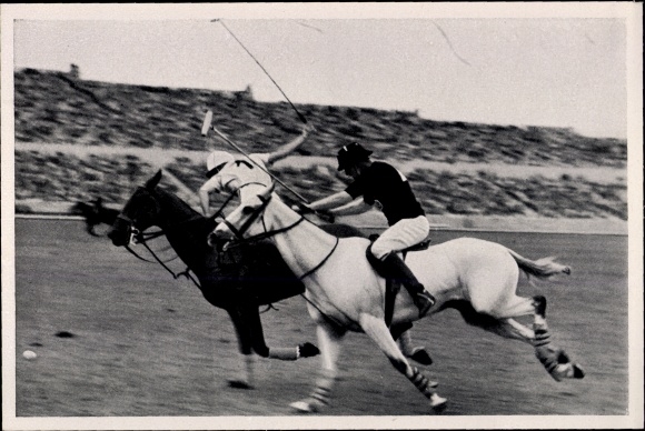 Collection picture Olympia 1936, polo match Argentina against Mexico on the Maifeld